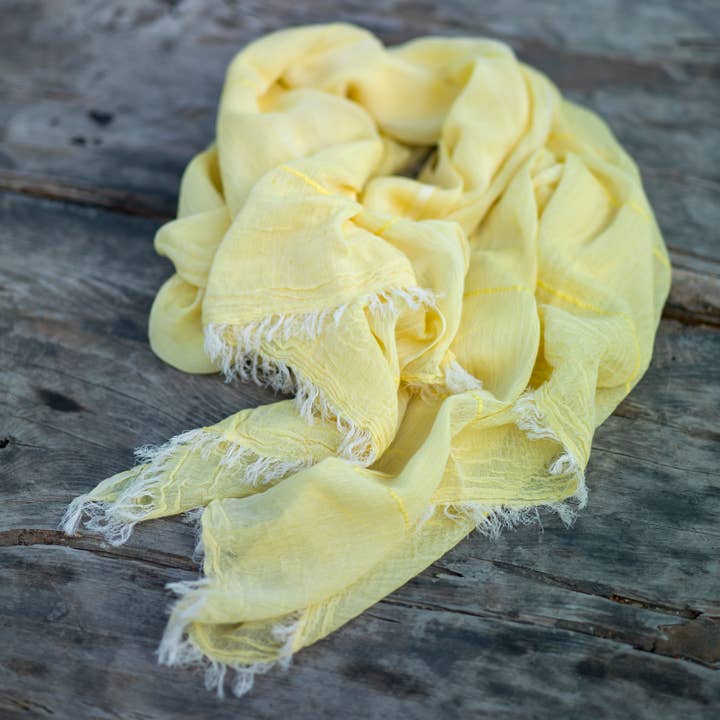 loom.ist - Venta al por mayor Bufanda - Mujer - Pañuelo de Gasa Helen8