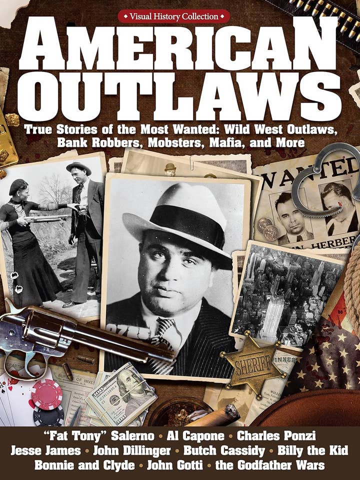 American Outlaws - True Stories of the Most Wanted for wholesale by Fox Chapel Publishing