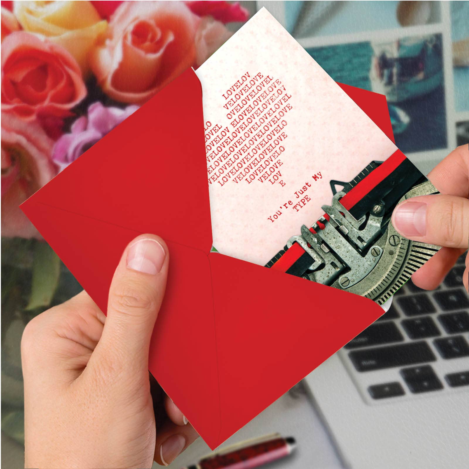 NobleWorks – Cartão de Dia dos Namorados por atacado – Cartão de Dia dos Namorados - Just My Type3