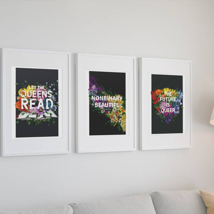 Transpainter - Wholesale Art Print - Let the Queens Read Poster | Drag Queen Art Print3