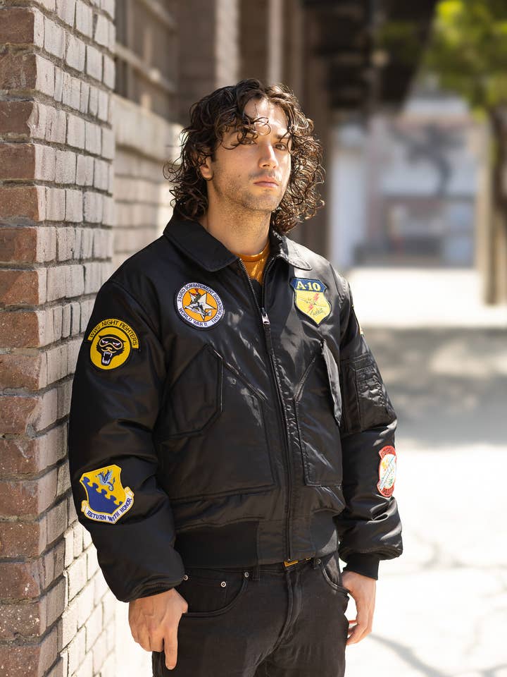 Up And Away - Wholesale Bomber Jacket - Men's - Adult CWU Squadron Bomber Flight Jacket4