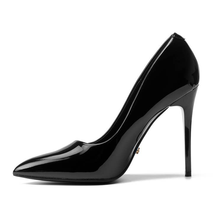 Women's Pointed Toe Stiletto High Heels, Black for wholesale by potiful
