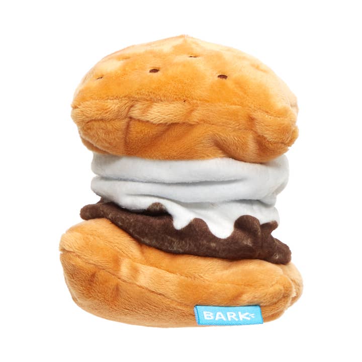 BARK More S'mores Plush Dog Toy for wholesale by Pet Palette Distribution