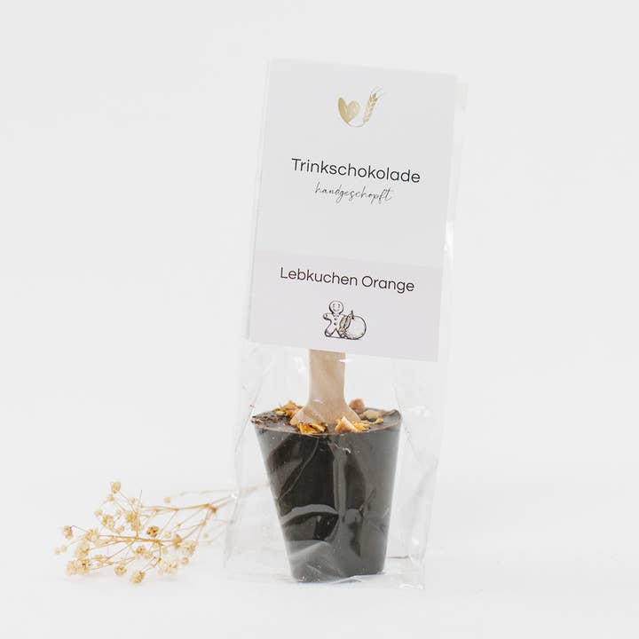 Chocolate caliente de naranja con pan de jengibre con 60 % de cacao para venta al por mayor de Bake Affair GmbH