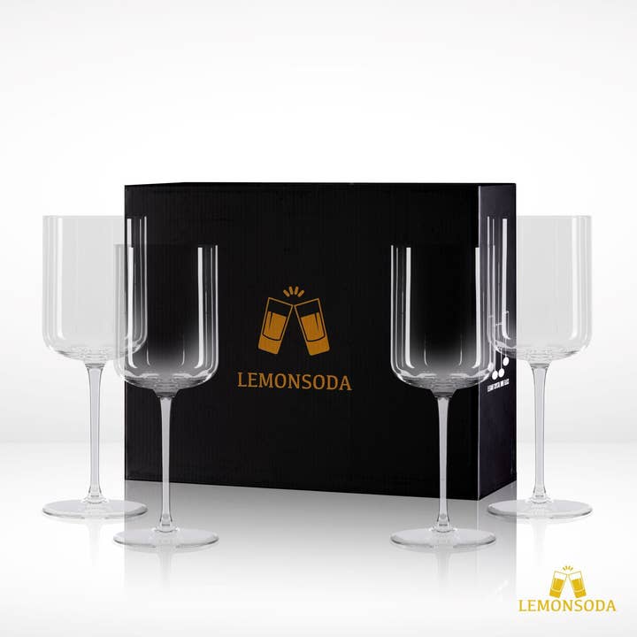 Lemonsoda - Vendita all'ingrosso Bicchieri da vino - Eleganti bicchieri da vino in cristallo 13oz (1pz)1