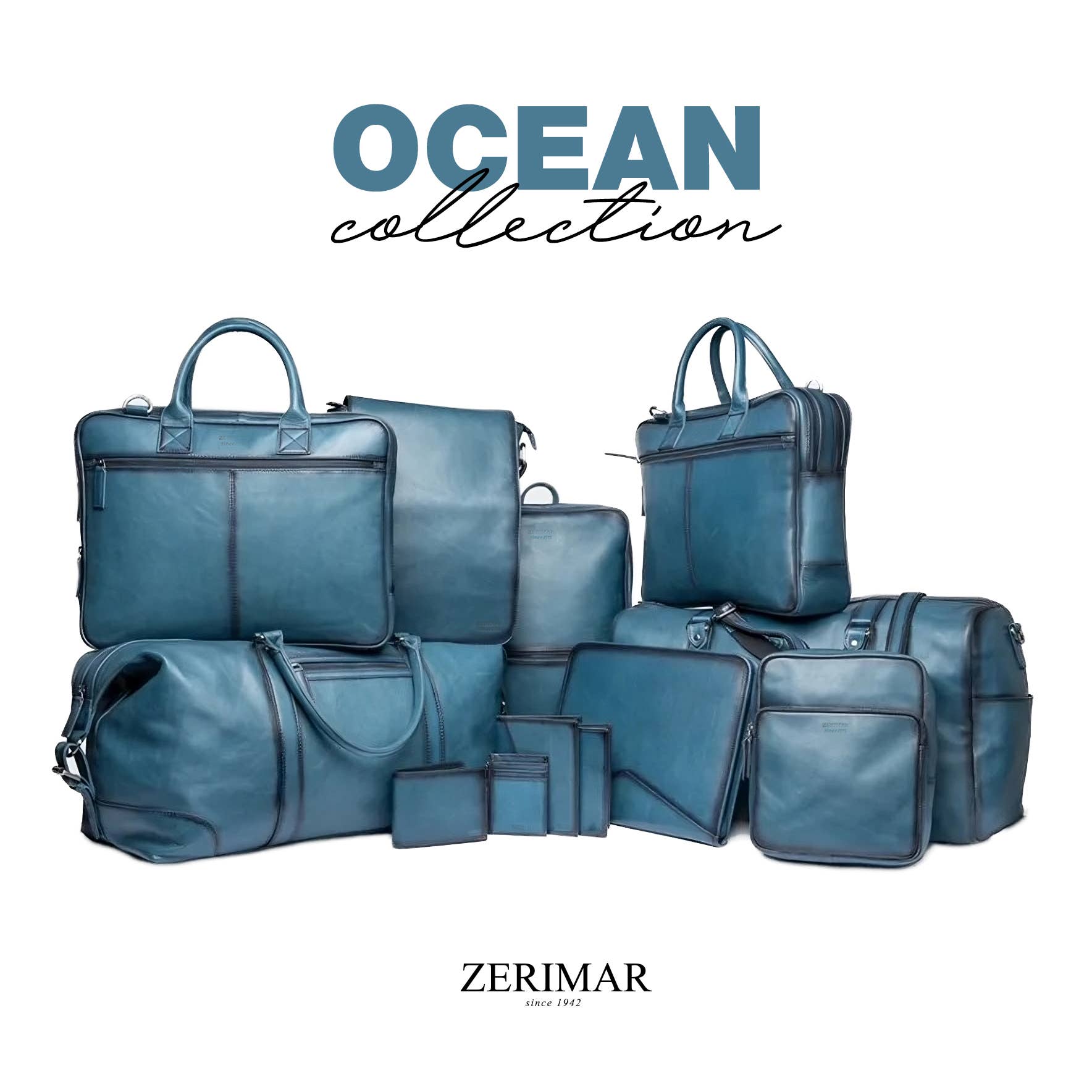 Zerimar 1942 - Wholesale Passport Case - Unisex - Zerimar – Premium Genuine Leather Document Case – Size 25x324