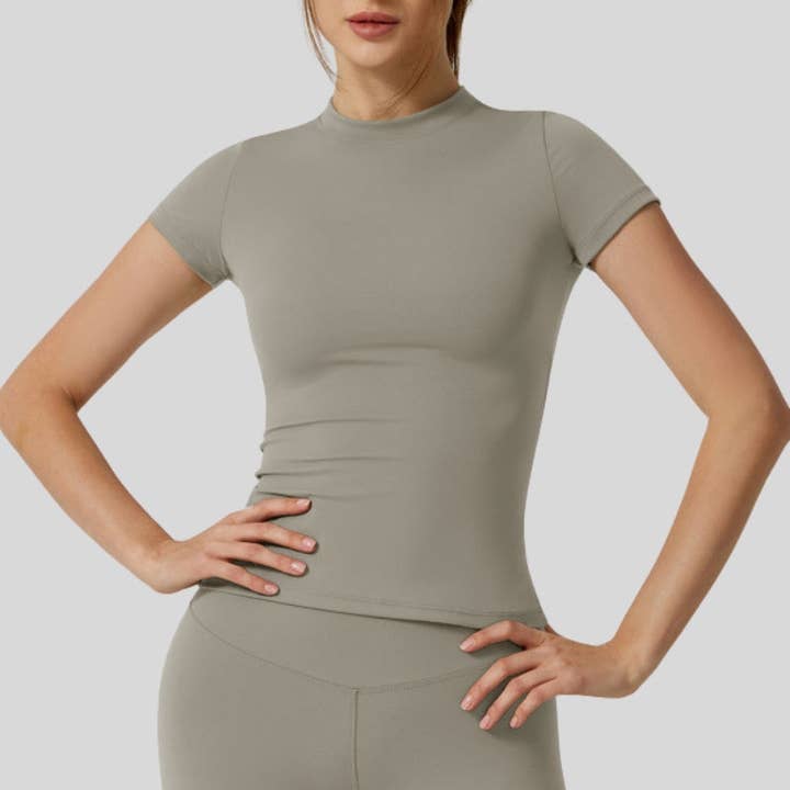 WONDERXFANS - Wholesale Athletic top – Women′s - Classic Fit Short-Sleeve Slim Fit Tee13