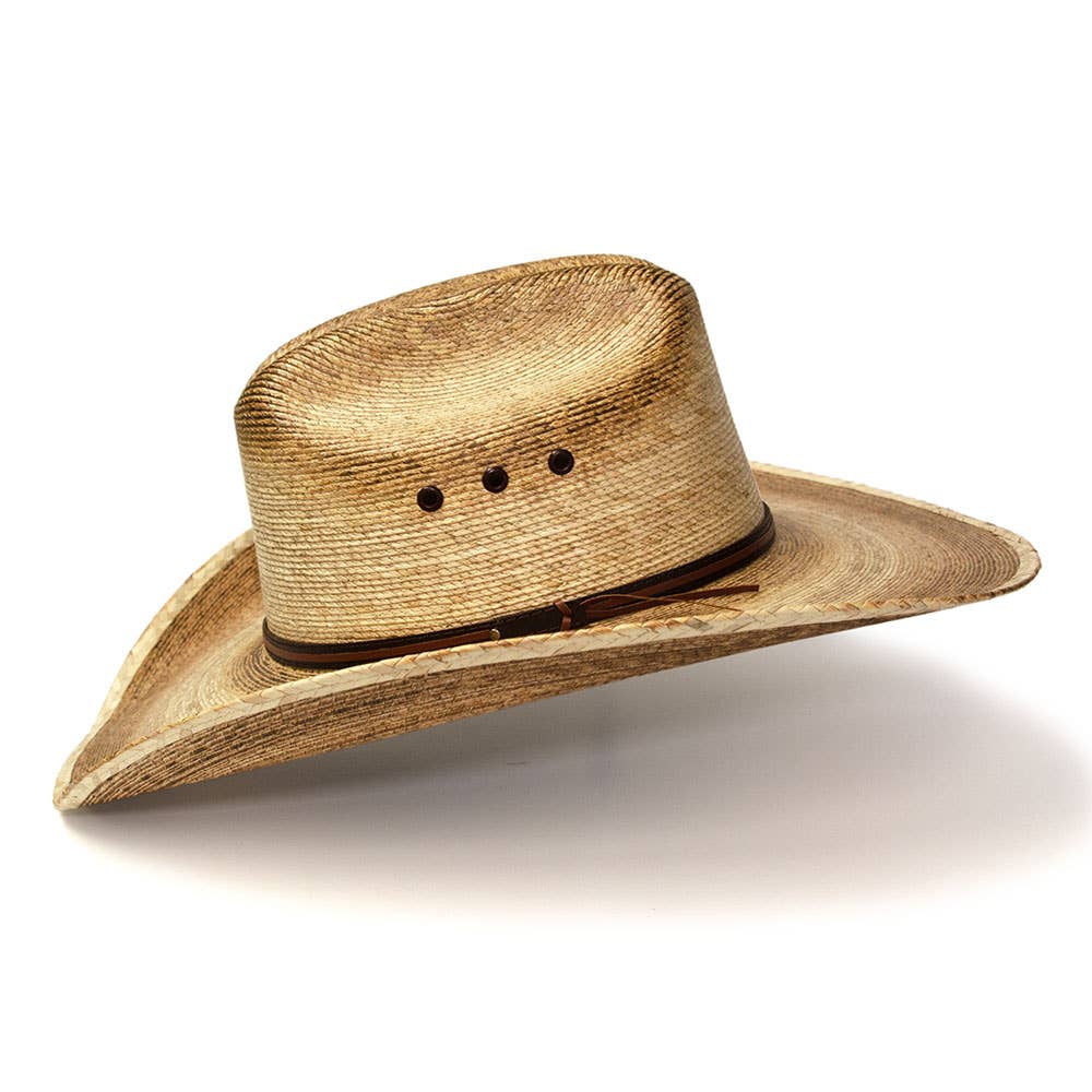 Western Express - Venta al por mayor Sombrero cowboy - Unisex - Sombrero Vaquero Occidental de Paja de Palma4