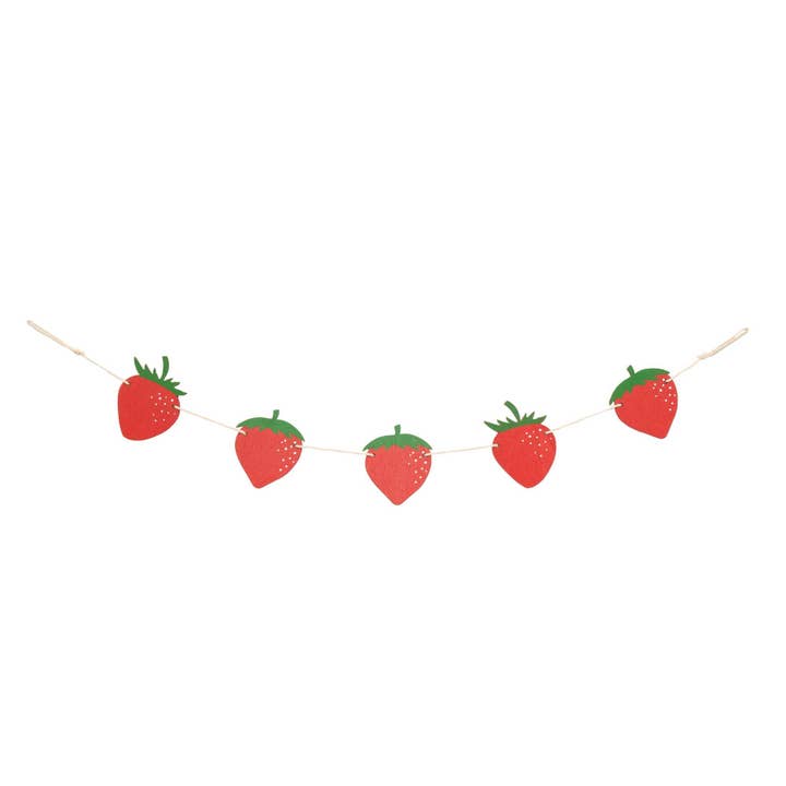Træjordbær mini krans for engroshandel hos CWI Gifts