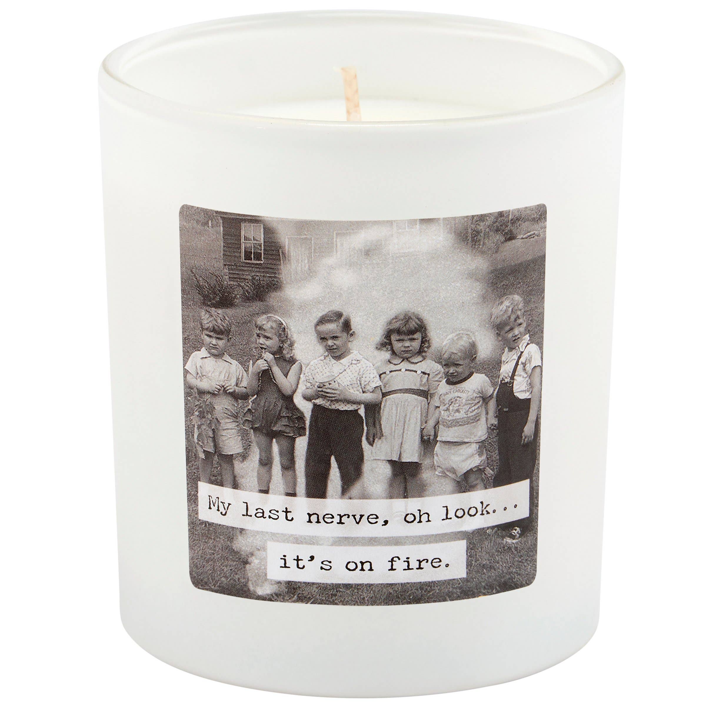 Primitives by Kathy - Wholesale Jar/Filled Candle - Last Nerve Candle1