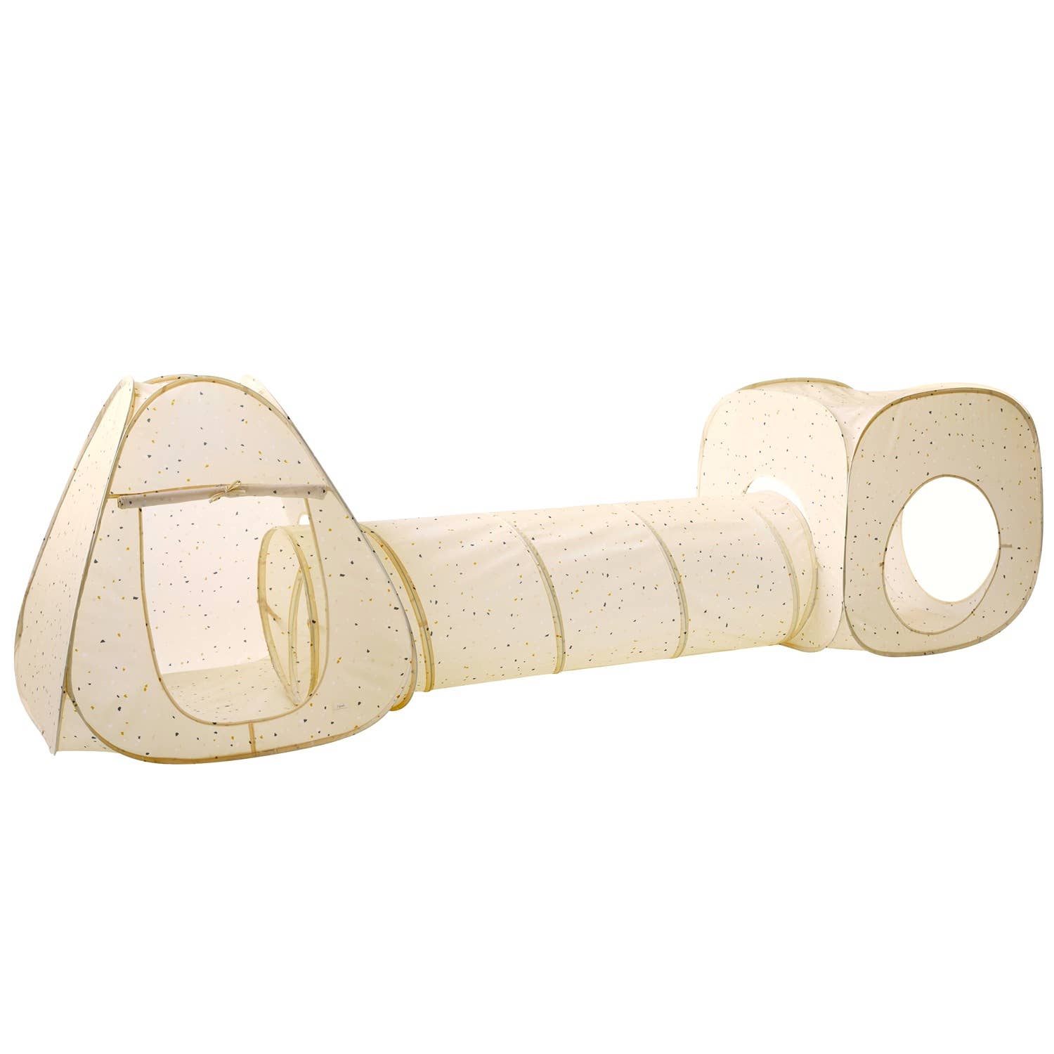 3 Sprouts - Wholesale Tent - Kids - Kids 3-in-1 Play Tent & Tunnel Set with Recycled Fabric0