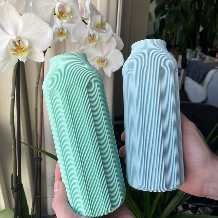 Grof Amsterdam - Wholesale Vase - Lunga Big - 3D printed vase for dried flowers9