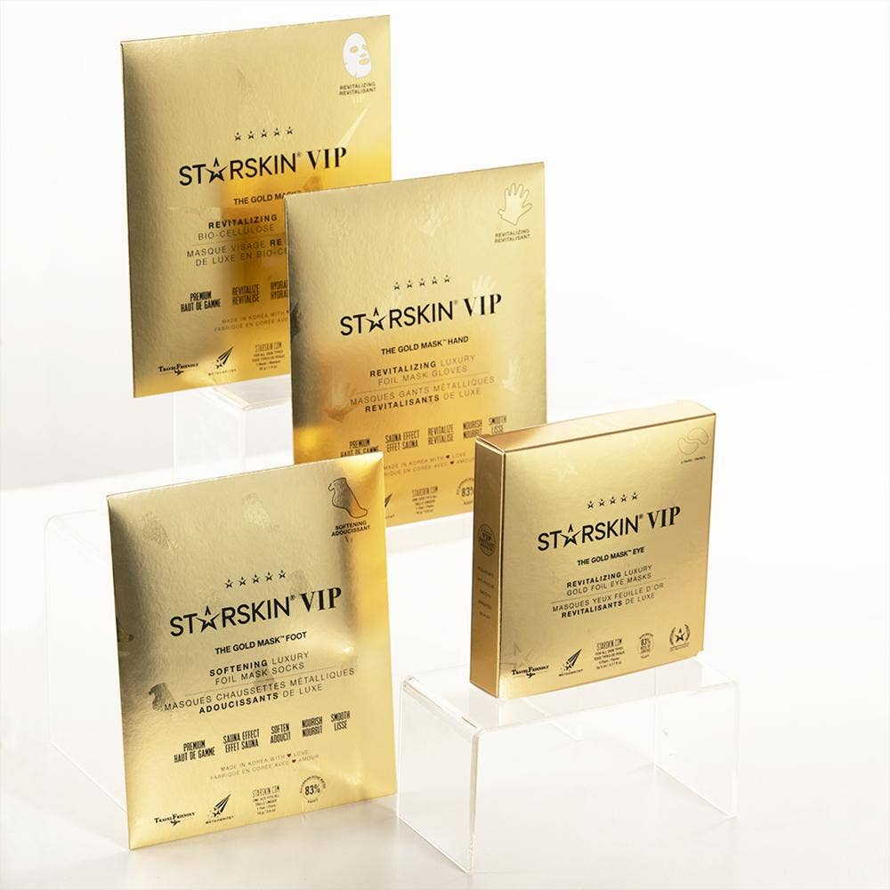STARSKIN - Wholesale Skincare Face Mask - Gold Revitalizing Bio-Cellulose Face Mask3