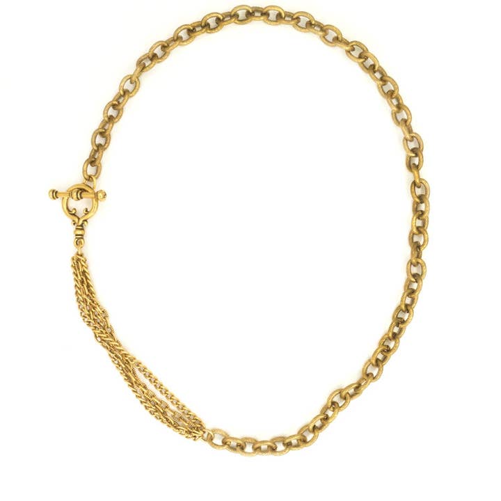 Ex Voto - Wholesale Link & Chain Necklace - 18" Sercie Necklace
