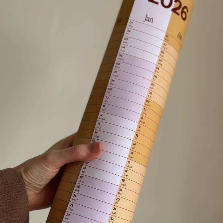 Daymaker Stationery - Wholesale Planner - 2026 Year Planner 'Lilac & Ochre'3