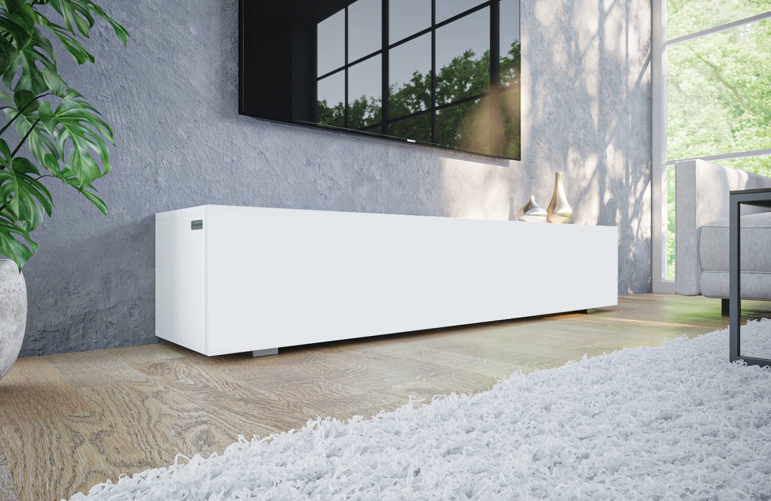 PLATAN ROOM - Wholesale Console Table - TV Cabinet TV Stand 160 cm Hanging or Standing4