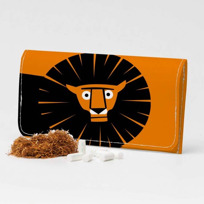 THE LION DONT SLEEP TONIGHT Tyvek® Tabacco pouch for wholesale by I Like Paper