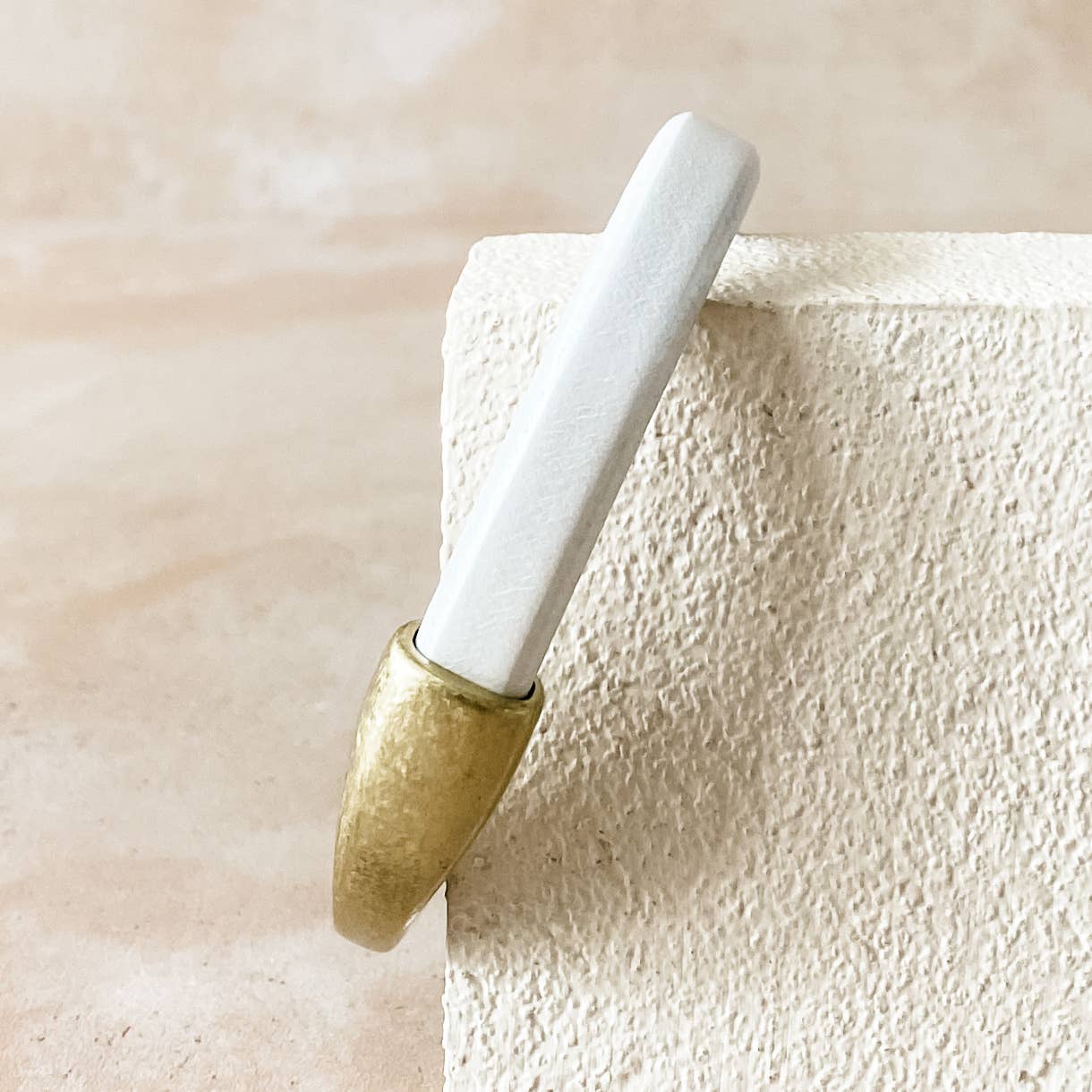 Diana Kauffman Designs - Vendita all'ingrosso Bracciale a polsino - Bracciale staccabile in pelle/Ottone anticato13