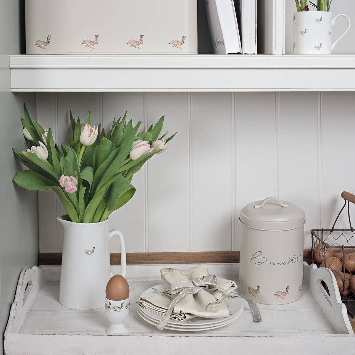 Sophie Allport – wholesale Egg cup/holder – Hare Egg Cup2