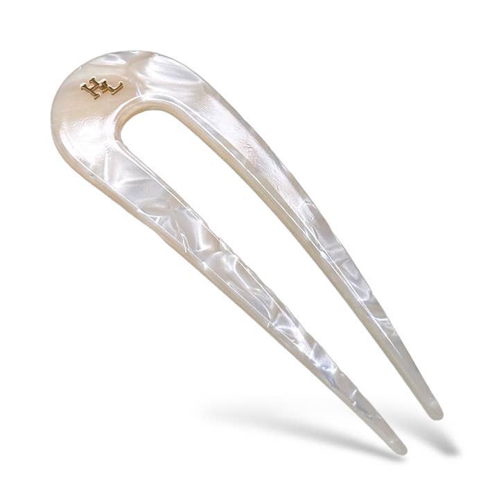 Large French Pin - White for wholesale by HoneyLux