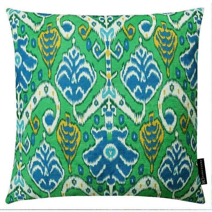 489 Pude Lombok Lucy Grøn 55X55 for engroshandel hos Home Junky