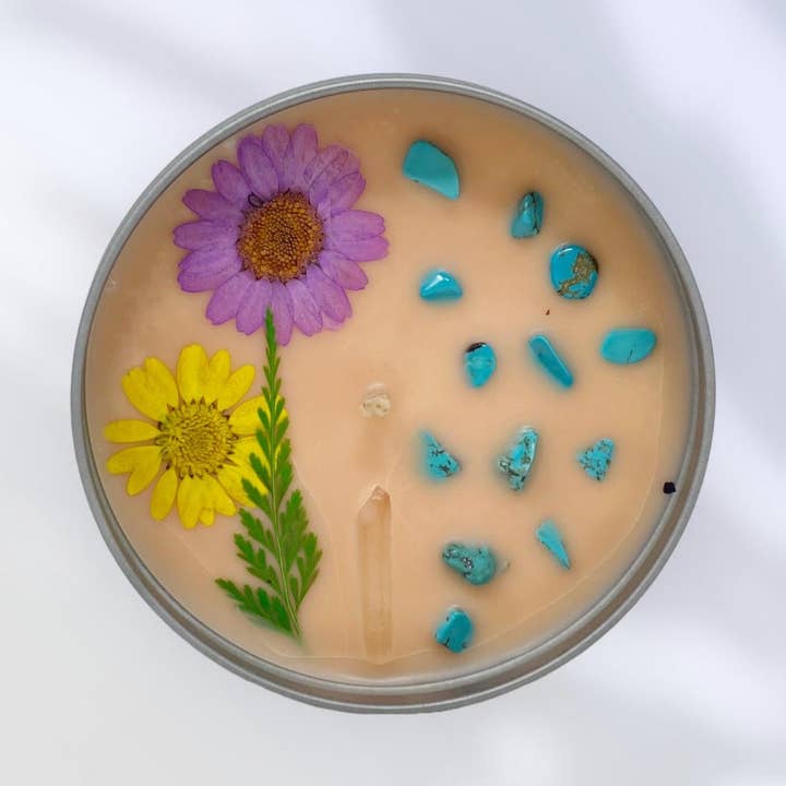 Vela de flor de naranja sanguinaria para venta al por mayor de Fleetwood Candle Co.