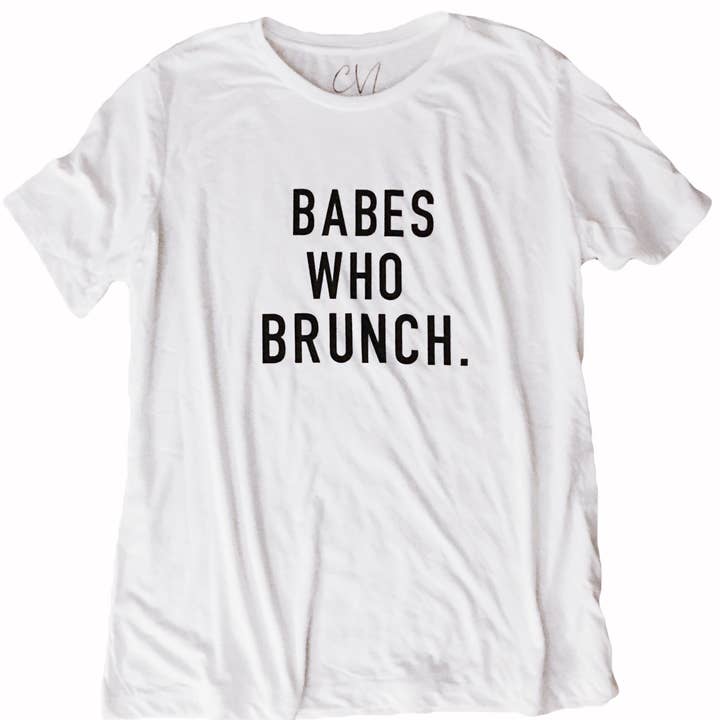 Babes Who Brunch Tee pour la vente par Shop catvonle