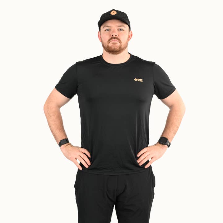 ACE Pickleball – wholesale Sportöverdel – Herr – Team ACE Tröja (Svart)
