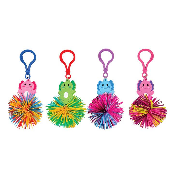 Geddes - Wholesale Keychain - Kids - AXOLOTL KUSH BACKPACK BUDDY 24/BG