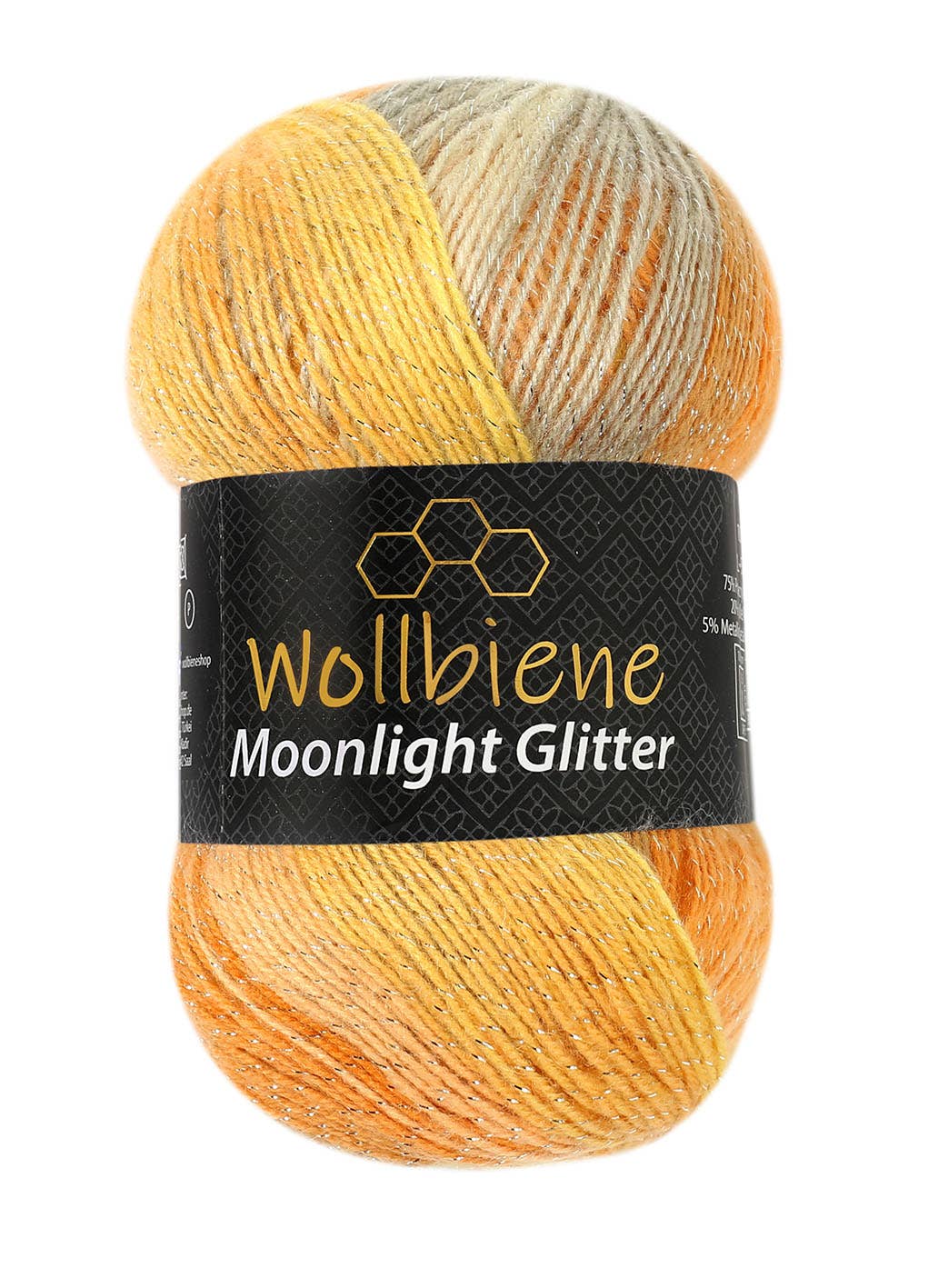 Wollbiene - Wholesale Yarn - woolen bee moonlight glitter batik crochet knitting wool4