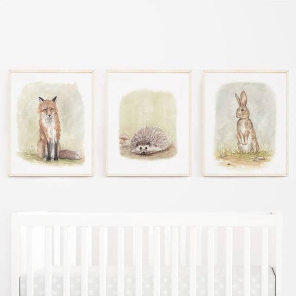 Tabitha Paige - Wholesale Art Print - Fox Art Print (Our Little Adventures)1
