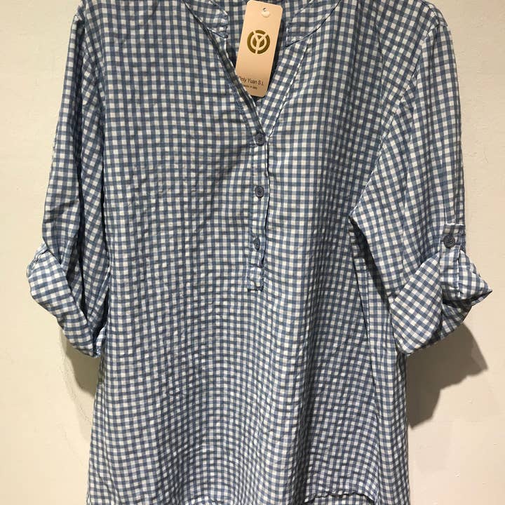 Only Yuan - Vendita all'ingrosso Camicetta - Donna - rif 4286 camicetta a quadri