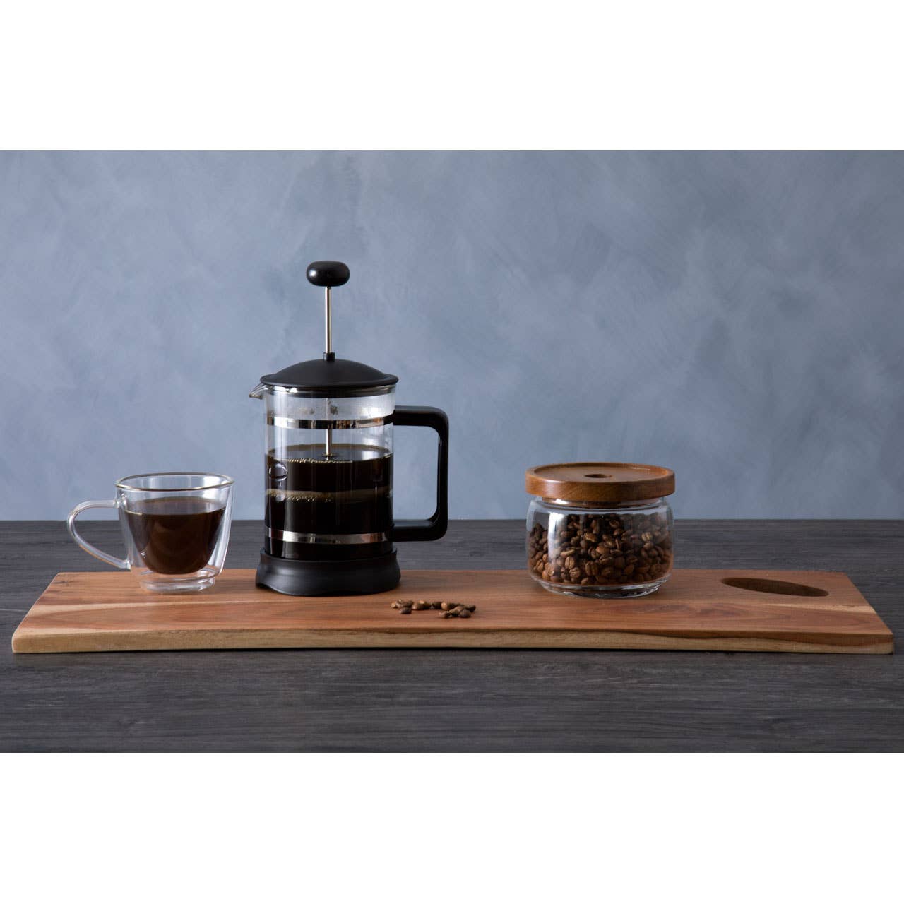 Interiors by Premier – wholesale French press – Mocha Cafetiere - 850ml2