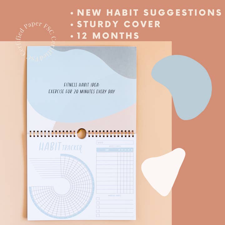Lamare - Wholesale Calendar - Lamare Habit Tracker Journal – Daily & Monthly Goal Planner4