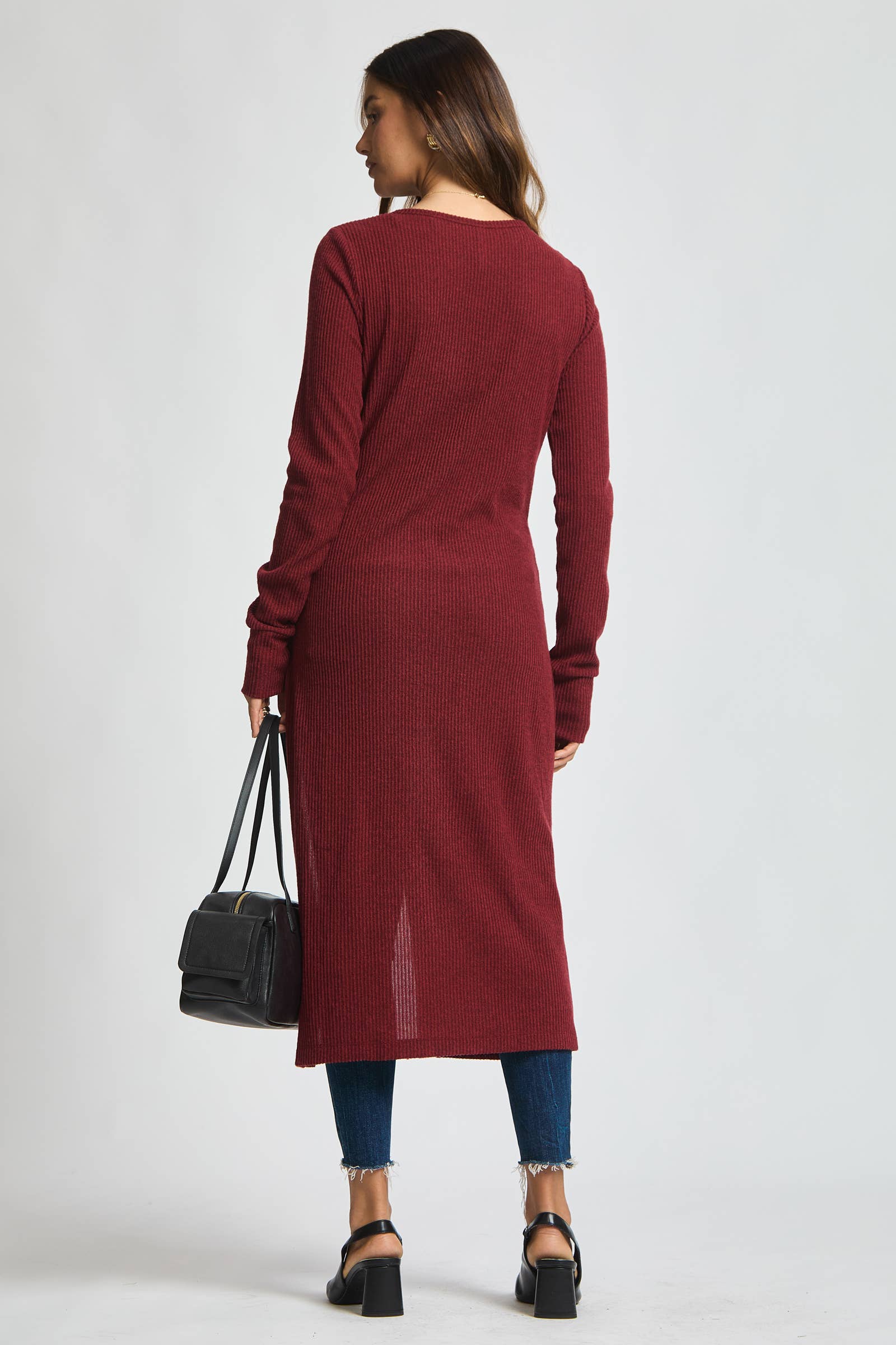 Dear Scarlett - Wholesale Tuniek - Dames - Lange tuniek met knopen TRV-POSH17