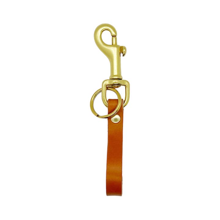Son of a Sailor - Wholesale Keychain - Unisex - Tango Clip Fob / Leather and Solid Brass Keychain