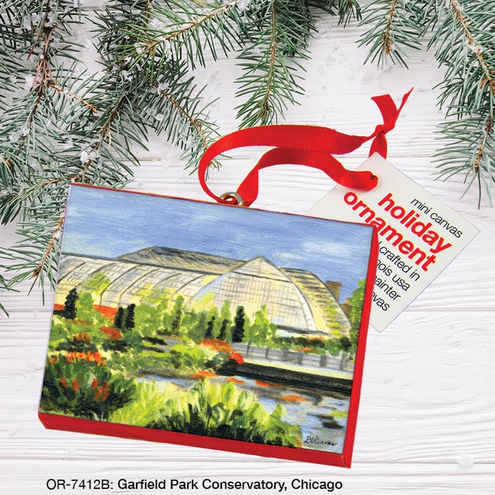 Garfield Park Conservatory, Chicago, Ornament (OR-7412B) for wholesale by Printed Canvas