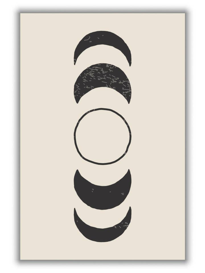 Boho solen och månen #3 för wholesale av Stanley Print House