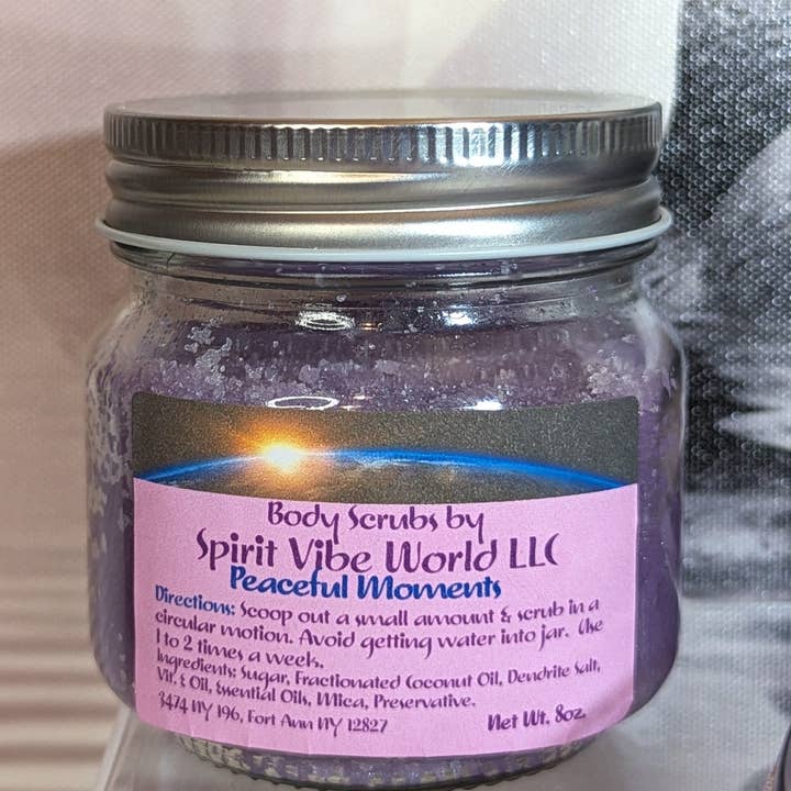 Spirit Vibe World LLC - Wholesale Body Scrub/Exfoliant - Peaceful Moments Body Scrub0