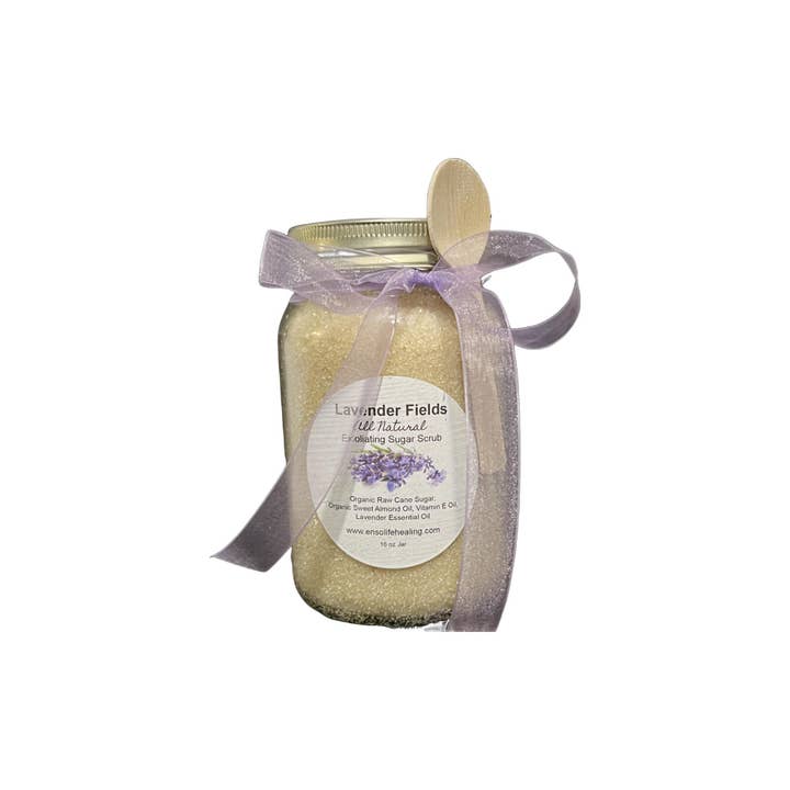 The Treasure Chest Gifts & More Previously ELH - Wholesale Body scrub/exfoliant - Lavender Fields Exfoliating Sugar Scrub2