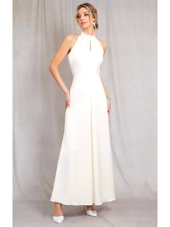 Alie Street - Vendita all'ingrosso Abito da sera - Donna - Abito da sposa Gia con scollo all'americana