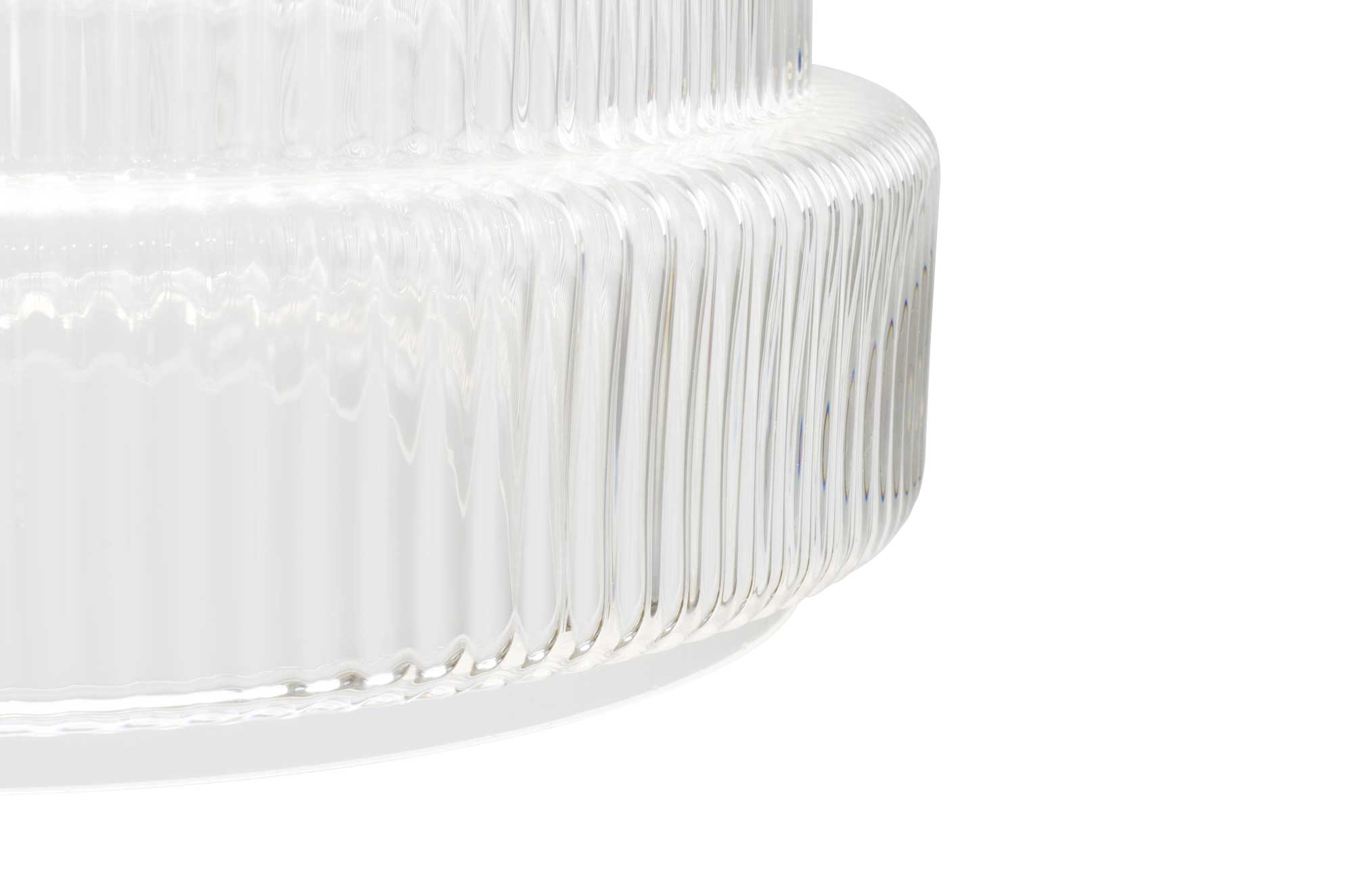 C-Création - Wholesale Kroonluchter/hangend licht - Gekleurd geribbeld glazen hanglamp Chani8