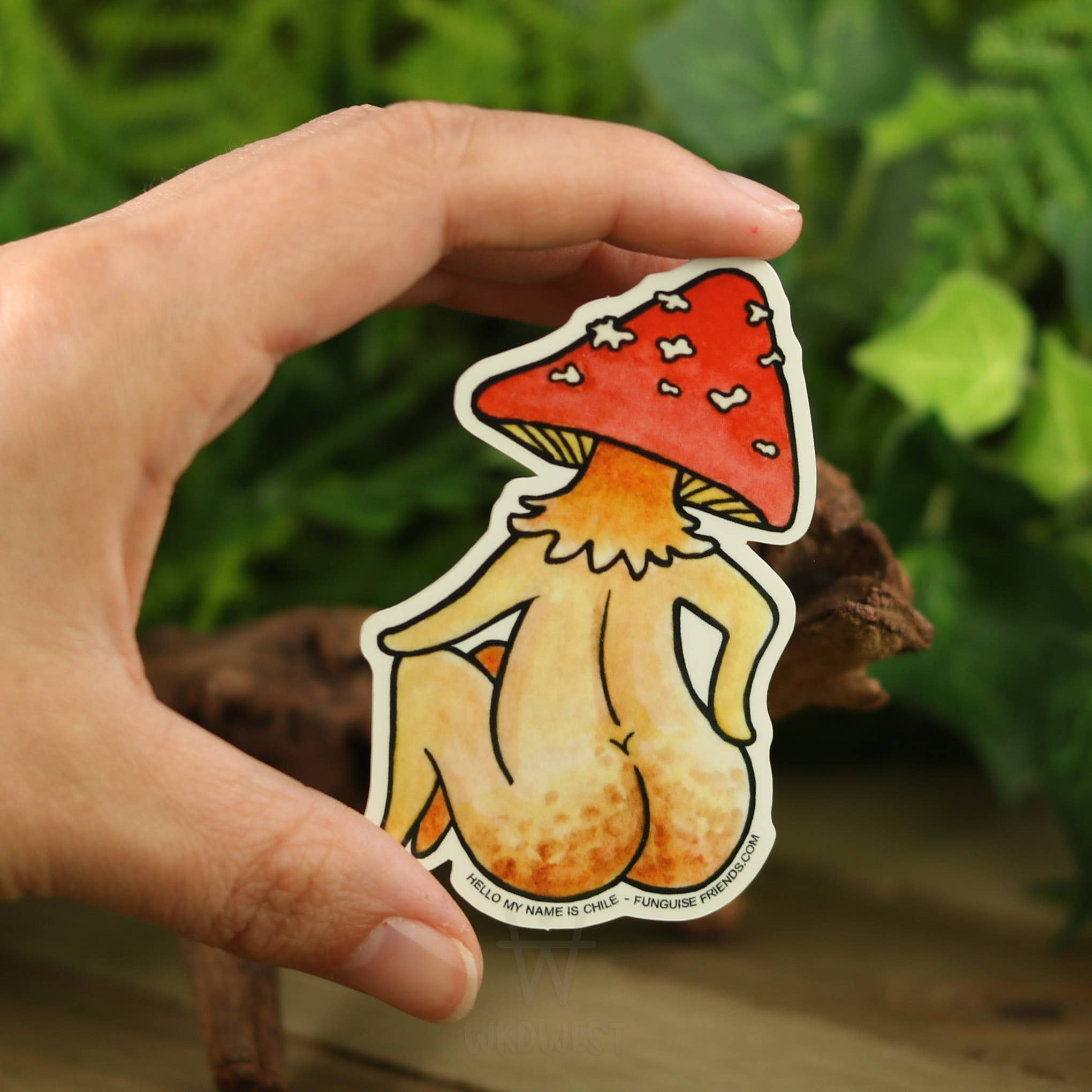 Funguise Friends by WkdWest - Wholesale Sticker - Vinyl Funguise® Sticker - Amanita Chile3