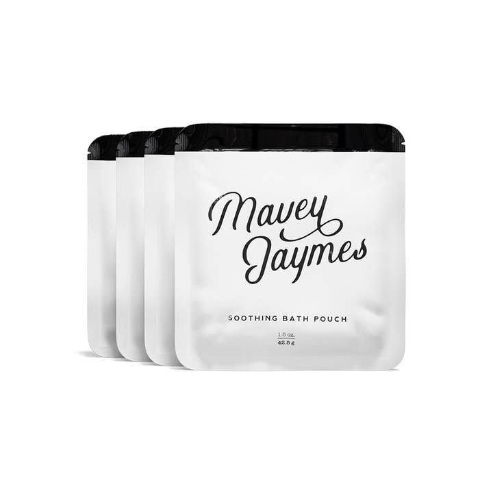 Soothing Bath Pouches for wholesale by Mavey Jaymes