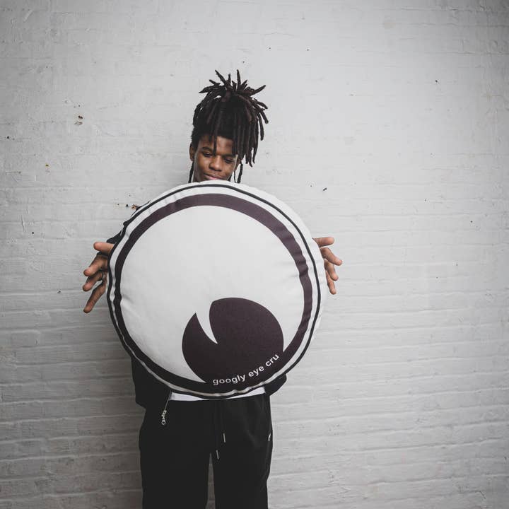 Googly Eye Cru - Vente Coussin décoratif - Oreillers Googly Eye Cru4