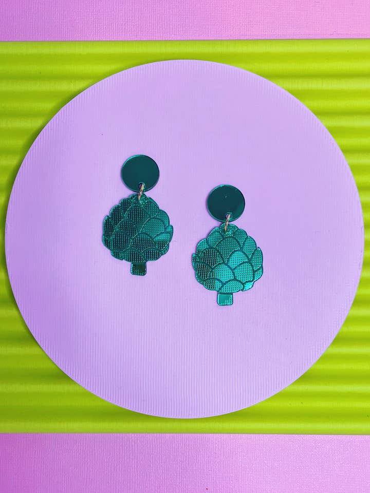 Orecchini Cuore di Carciofo per la vendita all'ingrosso da parte di Le Strict Maximum