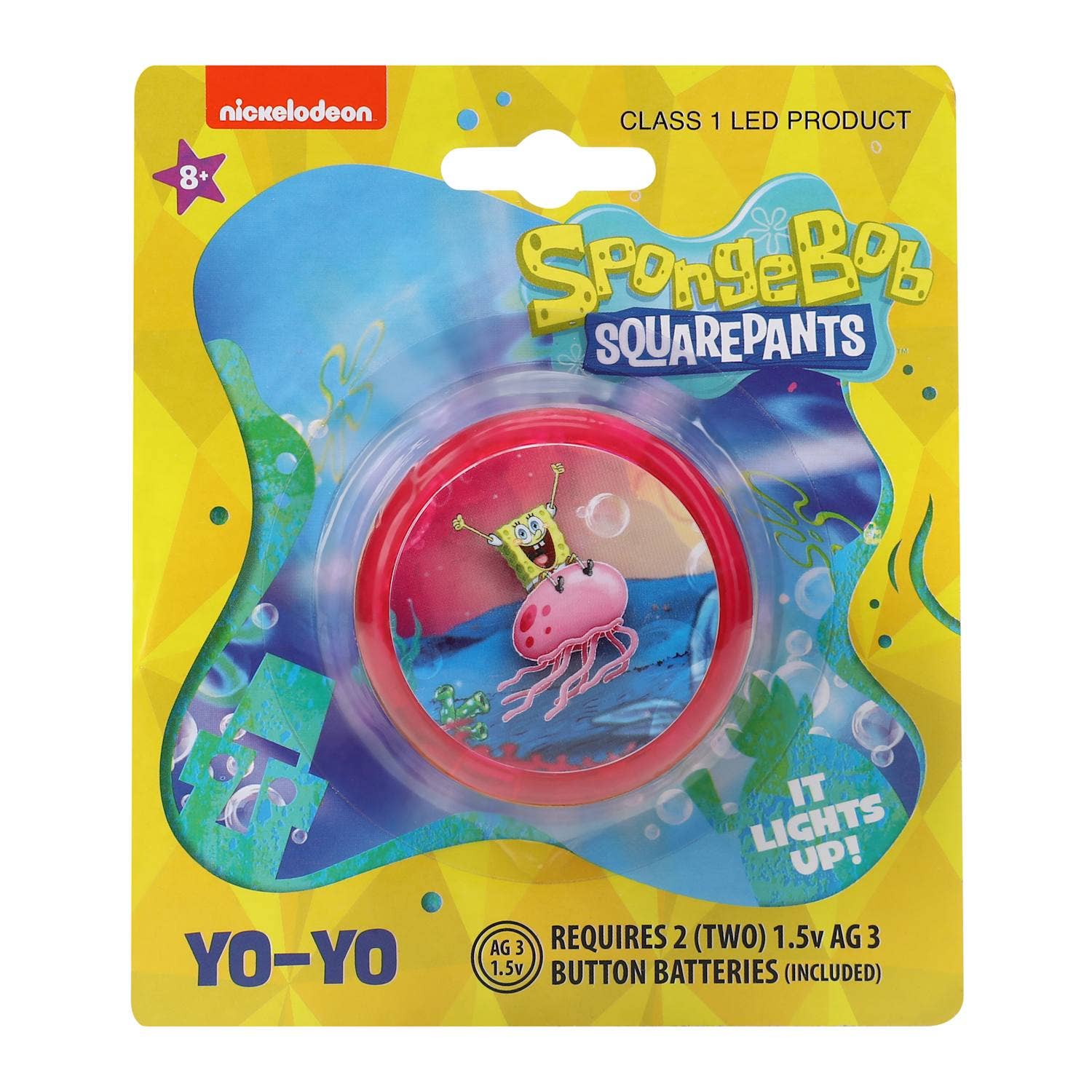 Well Played – wholesale Ljusleksak - Barn och baby – SpongeBob SquarePants ljusande jojoöverraskning15