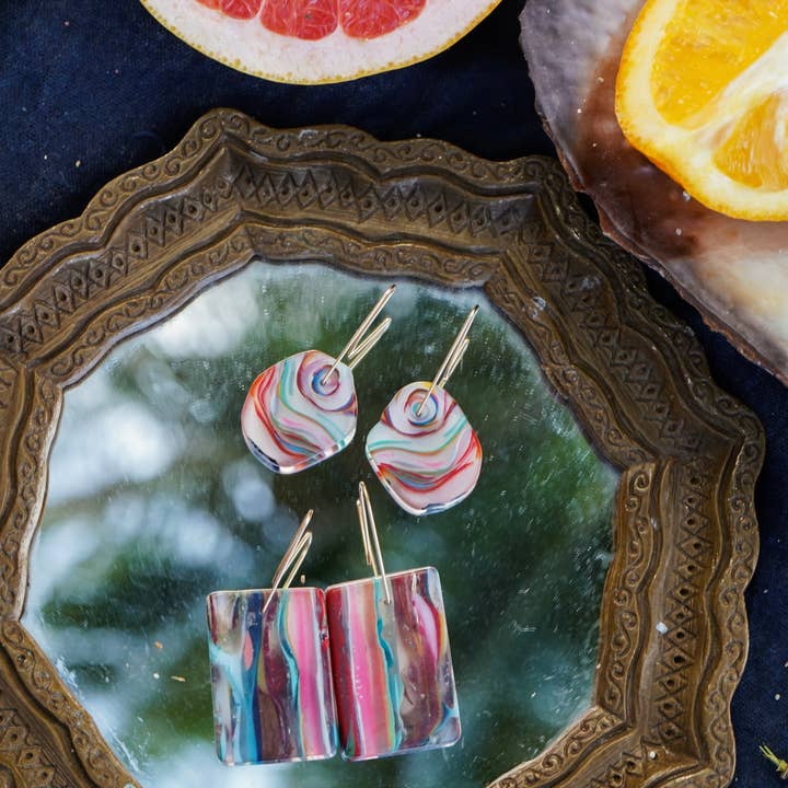 Surf Gems Small Earrings (14k Gold-filled) for wholesale by Surf Gems