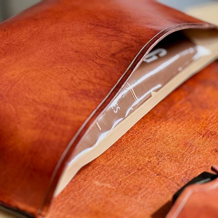 A. M. Aiken - Wholesale Humidor/Cigar Accessory - Hand-Dyed Leather Boveda Cigar Case4