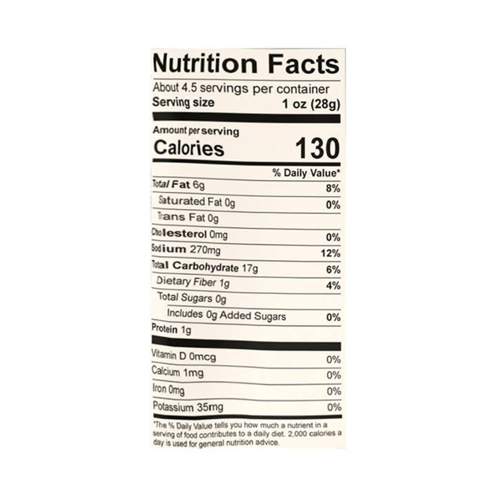 Everyday Supply Co - Wholesale Puffed Snack - Pipcorn - Twists Sea Salt - CS of 12-4.5 OZ1